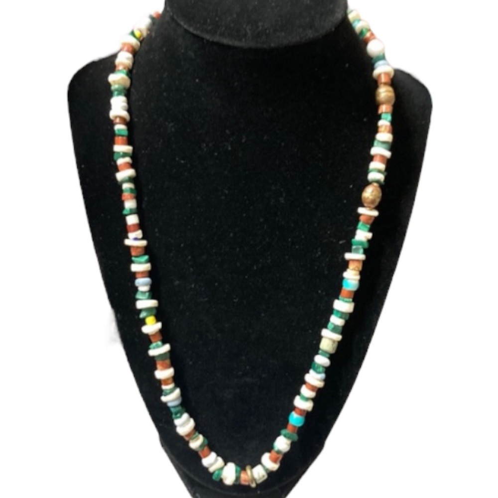 NATIVE Beaded Gemstone necklace